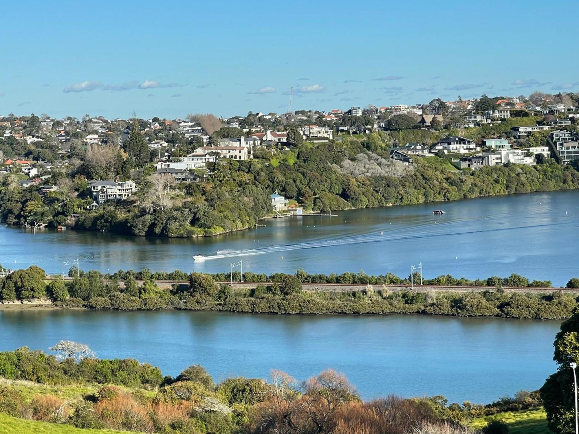 Villa Basin View Auckland Exterior foto